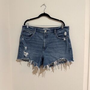 Abercrombie & Fitch The 4” Mom Short High Rise